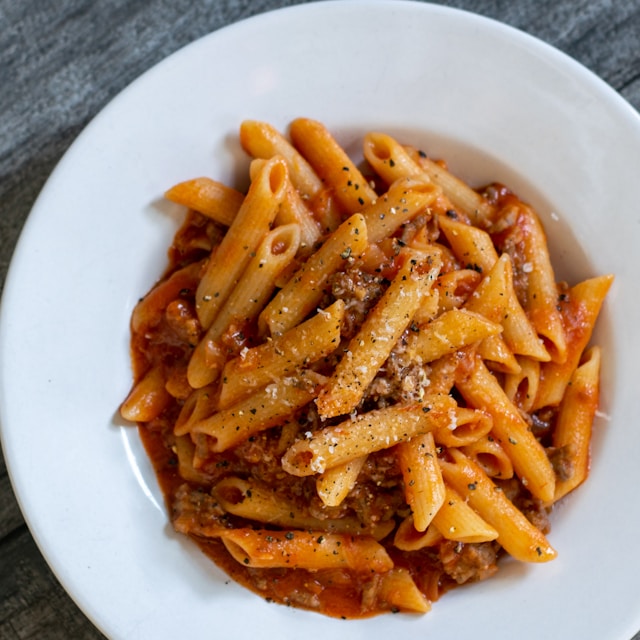 Penne all' amatriciana